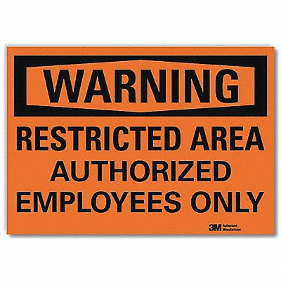 Security Sign 7x10in Reflective Sheeting