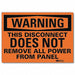 Security Sign 7x10in Reflective Sheeting