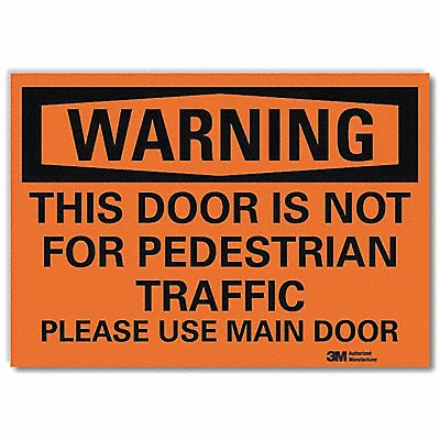 Security Sign 7x10in Reflective Sheeting