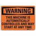 Danger Sign 7 in x 14 in Aluminum