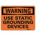 Danger Sign 7 in x 10 in Aluminum
