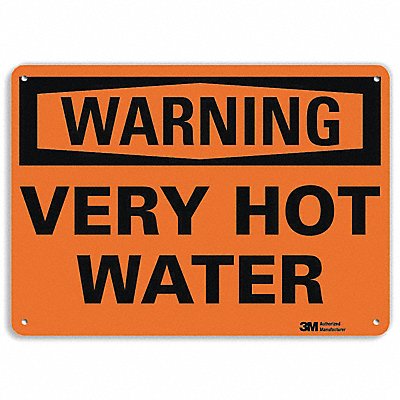 Danger Sign 7 in x 14 in Aluminum