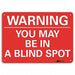 Rflct Traffic Safety Sign 10x14in Alum