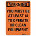 Danger Sign 7 in x 10 in Aluminum