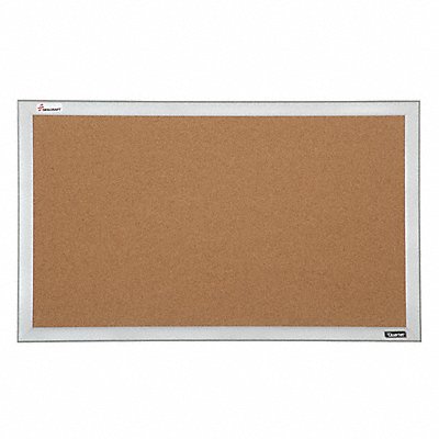 Bulletin Board Cork Aluminum Frame 18x30