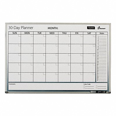 Planning Board Dry-Erase 36inWx24inH