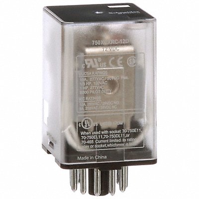 J2411 Gen Purpose Relay 11 Pin Octal 12VDC