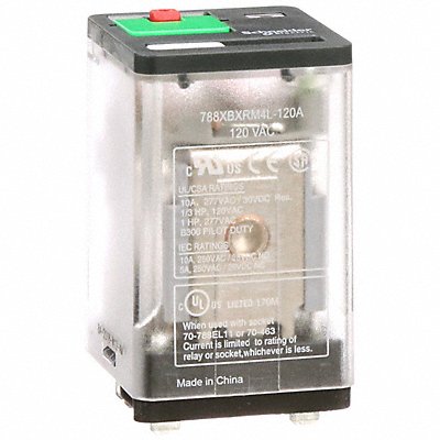 J2415 Gen Purpose Relay 8 Pin Square 120VAC