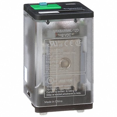 J2415 Gen Purpose Relay 8 Pin Square 12VDC