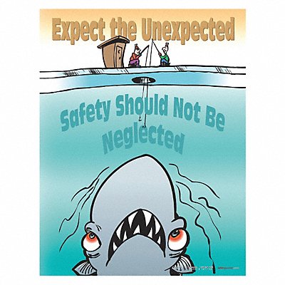 Safety Poster 22 in x 17 in Paper