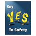 Safety Poster 22 in x 17 in Paper