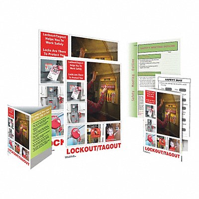 Safe System Kit Lockout/Tagout Helps ENG