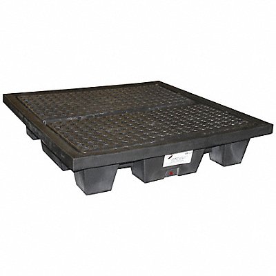 Drum Spill Cont Pallet with Drain 54 L