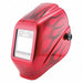 Welding Helmet Shade 9 to 13 Red Plastic