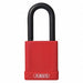 Lockout Padlock KD Red 1-3/4 H