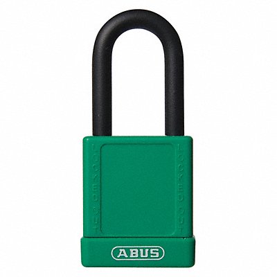 Lockout Padlock KA Green 1-3/4 H