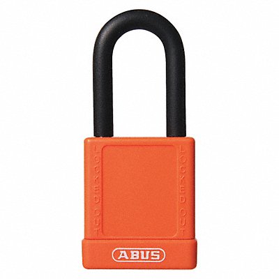 Lockout Padlock KD Orange 1-3/4 H