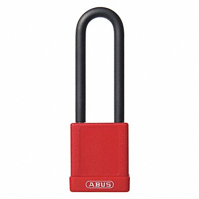 Lockout Padlock KD Red 3 H