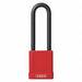 Lockout Padlock KD Red 3 H