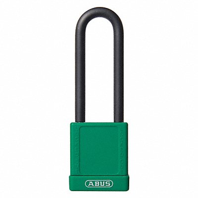 Lockout Padlock KD Green 3 H