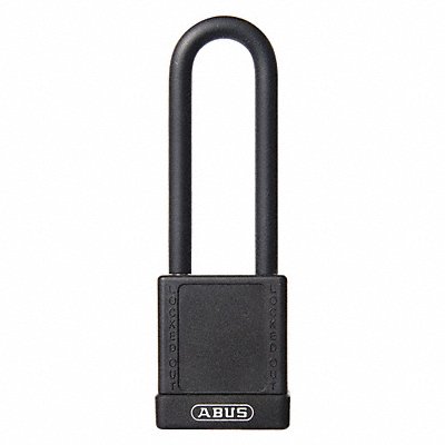 Lockout Padlock KD Black 3 H