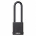 Lockout Padlock KD Black 3 H