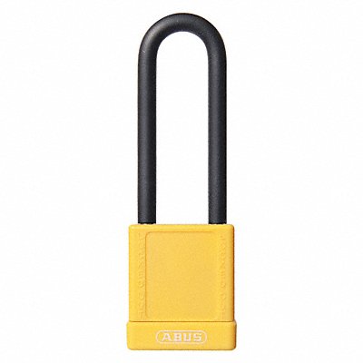 Lockout Padlock KD Yellow 3 H