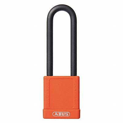 Lockout Padlock KD Orange 3 H