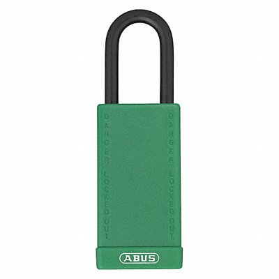 Lockout Padlock KD Green 3 H