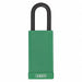 Lockout Padlock KD Green 3 H