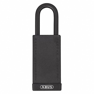 Lockout Padlock KD Black 3 H