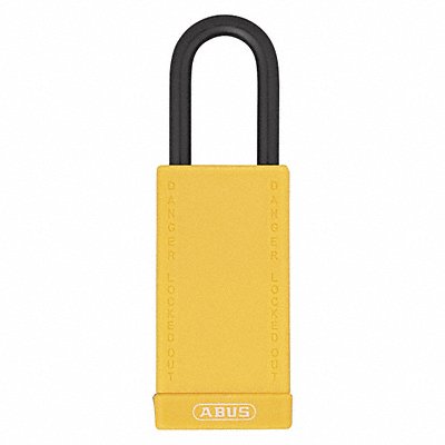 Lockout Padlock KA Yellow 3 H