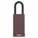 Lockout Padlock KD Brown 3 H