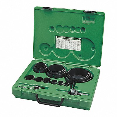 Hole Saw Kit Saw Range 7/8 to 2-1/2 