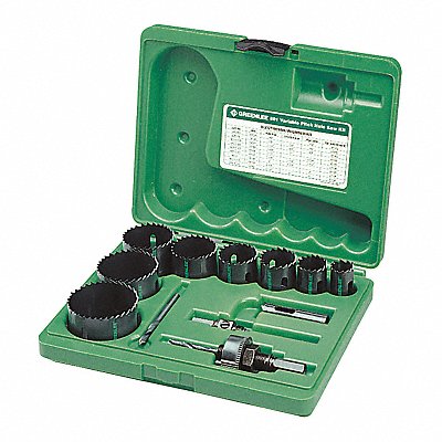 Hole Cutter Kit Range 11/16 to 1-3/8 