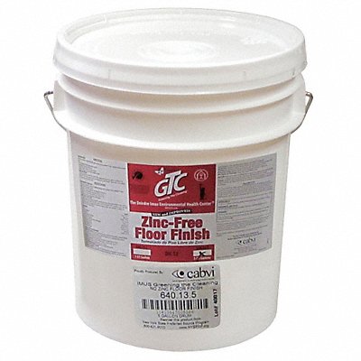 No Zinc Floor Finish 5 gal Bucket