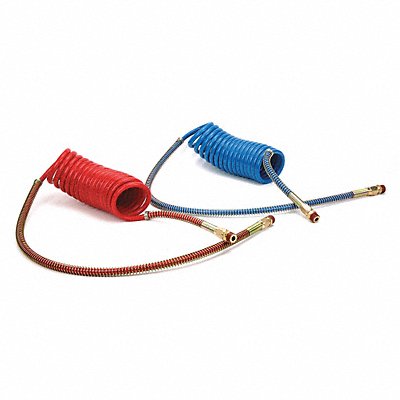 Air Brake Hose 15 ft Brass Ends