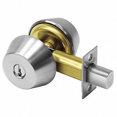 Deadbolt Satin Chrome