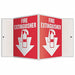 Fire Extinguisher Sign 6X8-1/2 