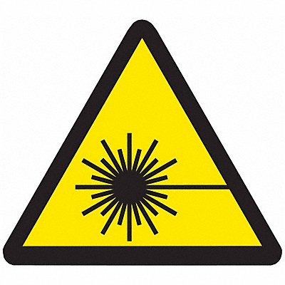 Label PS Vinyl 1inHx1inW Laser PK10