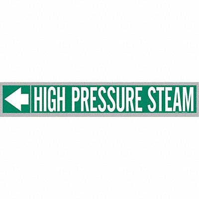 Pipe Mrkr High Pressure Steam 2in H