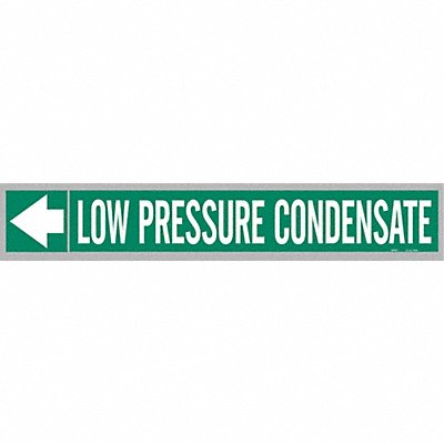 Pipe Marker Low Pressure Condensate