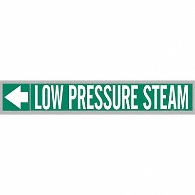 Pipe Markr Low Pressure Steam 1in H