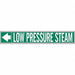 Pipe Markr Low Pressure Steam 1in H