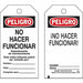 Danger Tag Peligro Econ Poly PK25