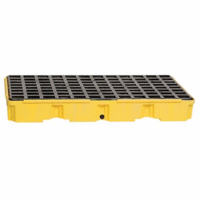 Spill Platform w/Drain 30 gal 2 Drum