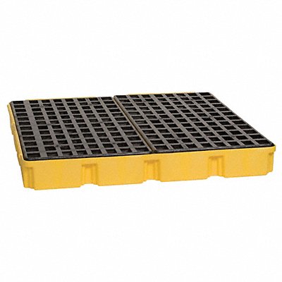 Spill Platform w/Drain 60.5 gal 4 Drum