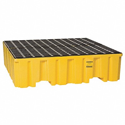 Spill Pallet w/o Drain 132 gal 4 Drum