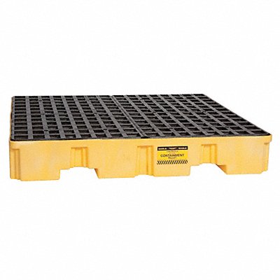 Spill Pallet w/o Drain 66 gal 4 Drum