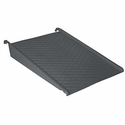 Spill Containment Ramp w/o Drain PE Blk